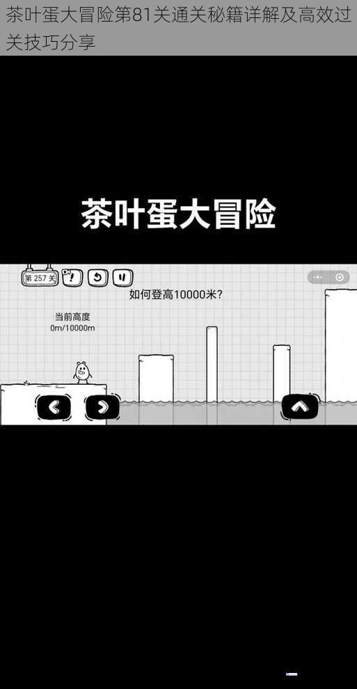 茶叶蛋大冒险第81关通关秘籍详解及高效过关技巧分享